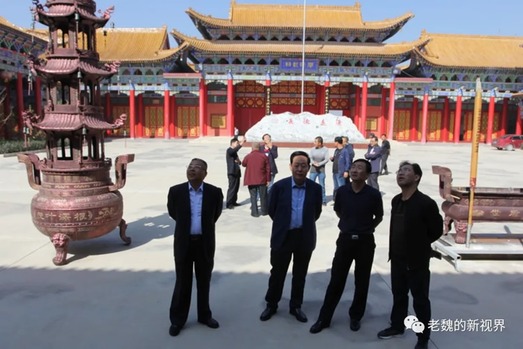 金城魏氏庚子中元节祭祀活动在魏园举行 金城魏氏庚子中元节祭祀活动在魏园举行